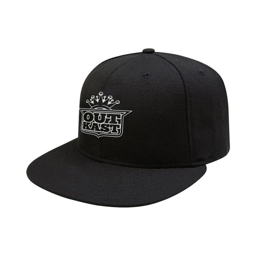 Outkast Unisex Adult Imperial Crown  Cap / Black/White